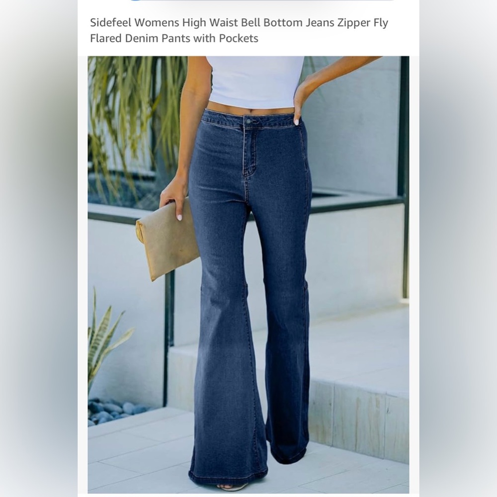 Bell bottom jeans